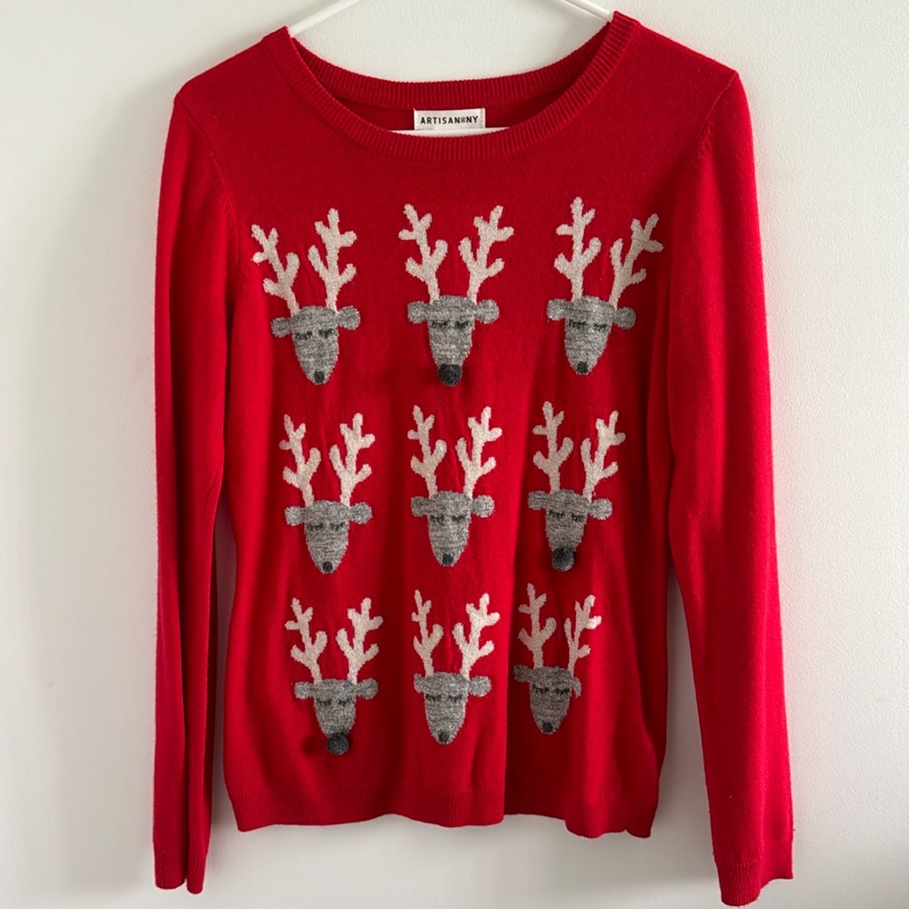 Artisan New York Deer Christmas Sweater